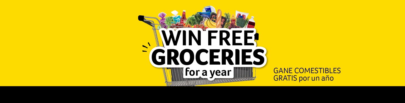 Win Free Groceries for a year